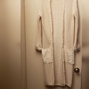 Free People, New long sweater, tag missing.